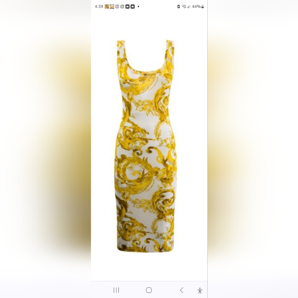 Versace baroque dress size 44 (U.S. 10)